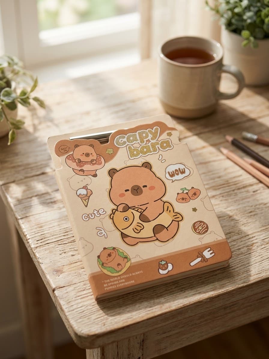 دەفتەری بچووکی capybara